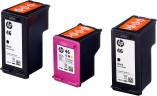 Набор оригинальных картриджей HP 46 (F6T40AE) для DJ 2520/ 2020, 2 черных & 1 цветной