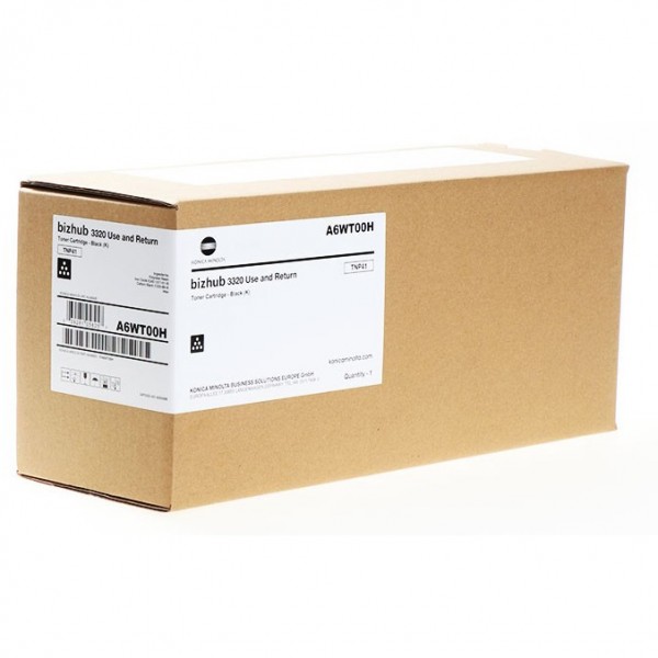 Картридж Konica-Minolta TNP-41 (A6WT00H) оригинальный для принтера Konica-Minolta bizhub 3320, черный, 10000 стр.