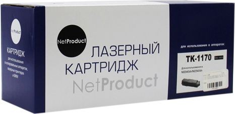 Тонер-картридж NetProduct (N-TK-1170) для Kyocera M2040dn/ M2540dn 7,2K, без чипа