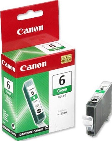 9473A002 Canon BCI-6G Картридж для Canon i9950, iP8500, Зеленый(Green), 2300 стр.