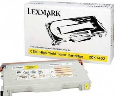Картридж Lexmark 20K1402 оригинальный для Lexmark C510, yellow, увеличенный, 6600 стр.