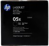 Картридж HP CE505XD (05X) оригинальный для HP LaserJet P2030/ P2035/ P2050/ P2055, чёрный, увеличенный, двойная упаковка, 2*6500 страниц