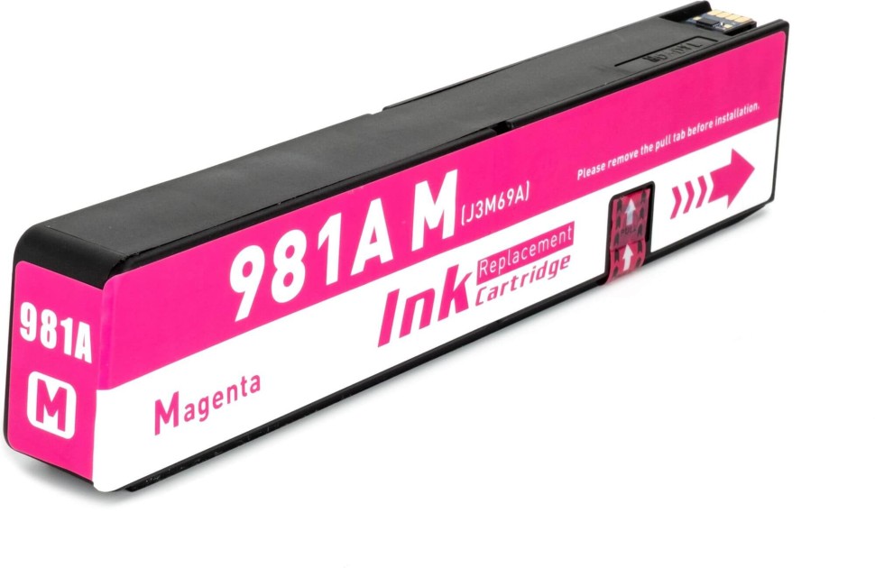 Картридж NV Print 981A (NV-J3M69A) Magenta для HP PageWide 556/ 586, пурпурный, 100мл.