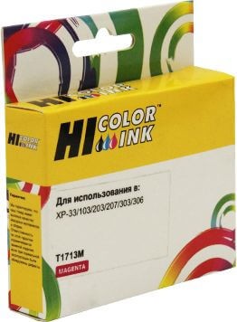Картридж Hi-Black (HB-T1713) для Epson XP-33/ 103/ 203/ 207/ 306/ 406, M
