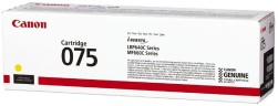 Картридж Canon 075Y (6362C002) Yellow оригинальный для Canon i-Sensys LBP646Cdw/ LBP647Cdw/ MF664Cdw/ MF667Cdw, жёлтый, 1300 стр.