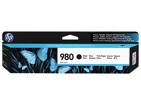 Картридж оригинальный HP 980 (D8J10A) для Officejet Enterprise Color X585/ X555, черный, 10000 стр.
