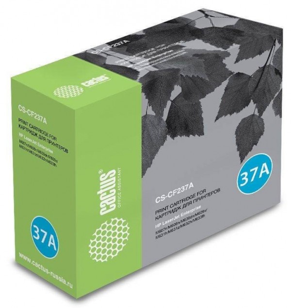 Картридж Cactus CF237A (CS-CF237A) для принтеров HP LaserJet M607n/ M608n/ M608dn/ M609x/ M631h/ M631z/ M632h черный 11000 страниц