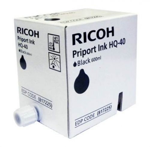 Чернила RICOH HQ40 (817225) для Priport JP4500/ DX4542/ 4545/ DD4450, черный