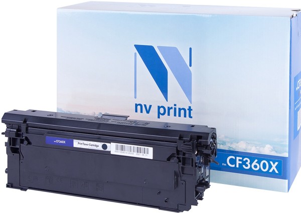Картридж NV Print CF360X Black для принтеров HP LJ Color M552/ M553 (12500k)