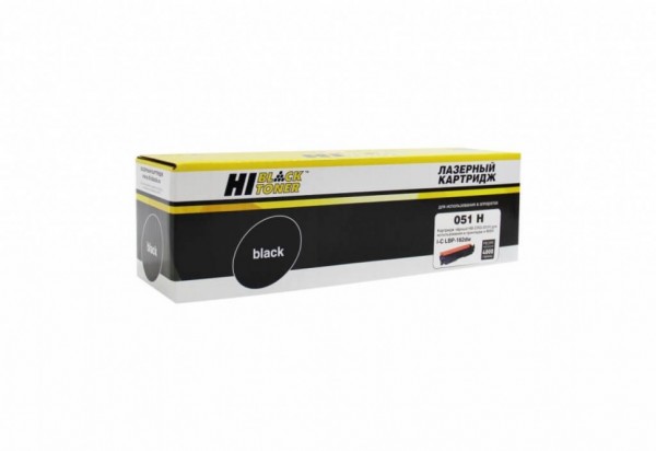 Картридж Hi-Black (HB-051H) для Canon i-SENSYS LBP162dw/ MF264dw/ MF267dw/ MF269dw черный, 4000 страниц