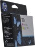 Печатающая головка HP №70 (C9406A) оригинальная для HP DesignJet Z2100/ Z5200/ Z5400, Photosmart Pro B9180/ B8850, Magenta и Yellow (пурпурная и желтая)