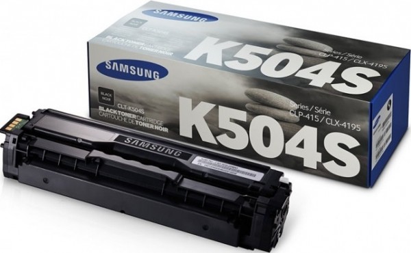 Картридж Samsung CLT-K504S (SU160A) оригинальный для принтера Samsung CLP-415/ CLP-470/ CLP-475, CLX-4170/ CLX-4195, C1810/ C1816, черный, (1800 стр.)