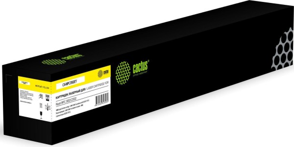 Картридж Cactus Type MPC3502E (CS-MPC3502EY) для Ricoh MPС C3002/ C3502 (842017) жёлтый, 18000 стр.