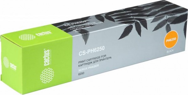 106R00671 Картридж Cactus CS-PH6250 для принтеров Xerox Phaser 6250 черный (4 000 стр.)