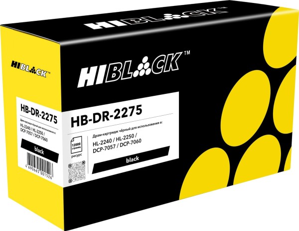 Драм-юнит Hi-Black (HB-DR-2275) для Brother HL-2240/ 2250/ 7057/ 7060, 12K
