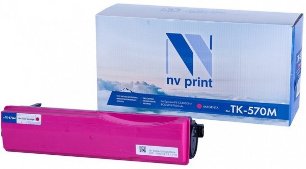 Картридж NVP совместимый Kyocera TK-570 Magenta для FS-C5400DN/ECOSYS P7035cdn (12000k)