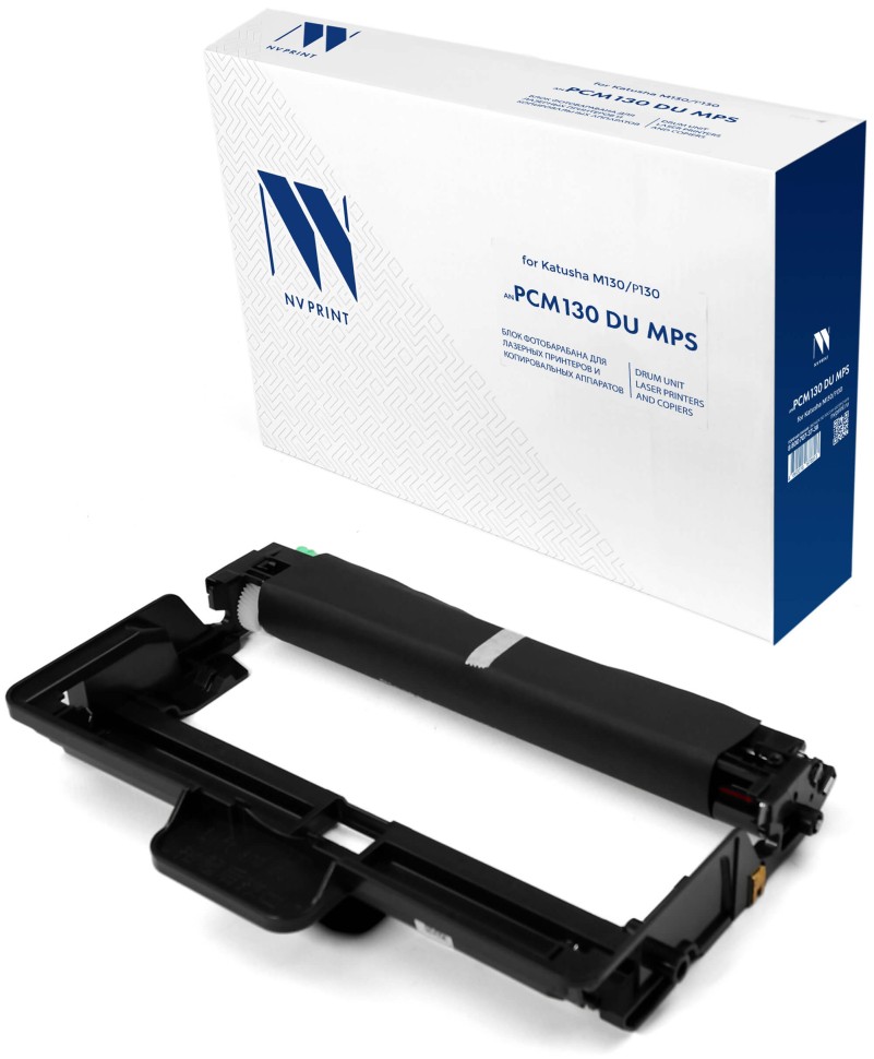 Блок фотобарабана NV Print PCM130 (NV-PCM130DU-MPS) для Катюша P130/ M130, чёрный, увеличенный, 30000 стр.