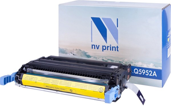 Картридж NV Print Q5952A Yellow для принтеров HP LJ Color 4700 (10000k)