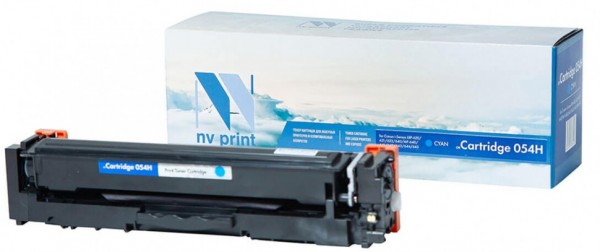 Картридж NV Print 054H Cyan для Canon i-Sensys LBP-620/ 621/ 623/ 640/ MF-640/ 641/ 642/ 643/ 644/ 645, 2300 страниц