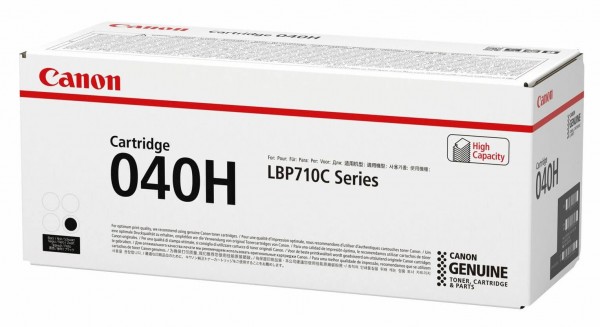 Картридж Canon 040HBk (0461C001) оригинальный для Canon LBP710Cx/ 712Cx black, 12500 страниц