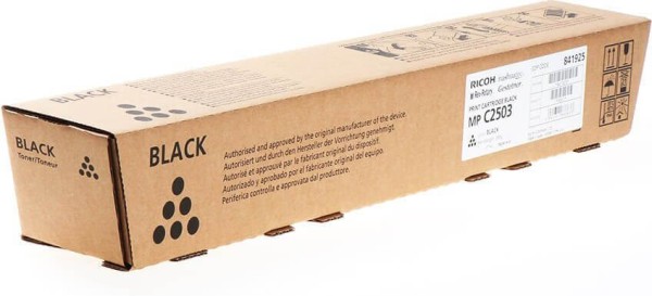 Картридж Ricoh MP C2503 (841925) оригинальный для Ricoh Aficio MP C2003/ C2503, чёрный, увеличенный, 15 000 стр.