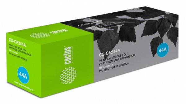 Картридж лазерный Cactus CS-CF244A черный (1000стр.) для HP LJ M15 Pro/M15a Pro/M28a Pro MFP/M28w Pro MFP