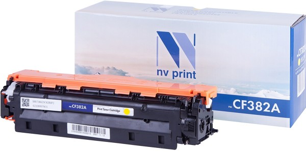 Картридж NV Print CF382A Yellow для принтеров HP CLJ Pro MFP M476 (2700k)