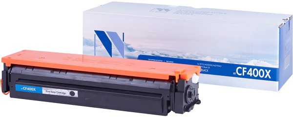 Картридж NV Print CF400X Black для принтеров HP CLJ ColorPro M252/ MFP M277, 2 800 к.