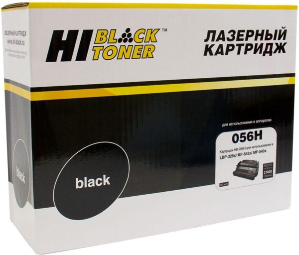 Картридж Hi-Black 056H (HB-№056H-NC) (без чипа) для Canon MF 542x/543x, 21K