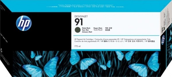Картридж HP Designjet Z6100 (C9464A)  матовый черн 775ml №91