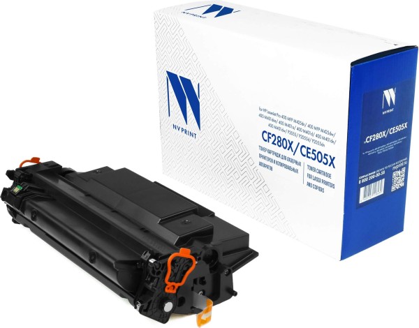 Картридж NV Print CE505X/ CF280X (NV-CF280X/CE505X) для принтеров HP LaserJet Pro M401d/ M401dn/ M401dw/ M401a/ M401dne/ MFP-M425dw/ M425dn/ P2055/ P2055d/ P2055dn/ P2055d (6900k)