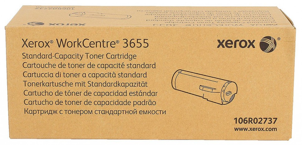 Картридж Xerox 106R02737 оригинальный для Xerox WorkCentre 3655X, 6100 стр.