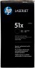 Картридж HP Q7551X (51X) оригинальный для принтера HP LaserJet P3003dn/ P3003x/ P3004/ P3004d/ P3004n/ P3005/ P3005d/ P3005dn/ P3005n/ P3005x/ M3027/ M3027x/ M3035/ M3035xs black, 13000 страниц