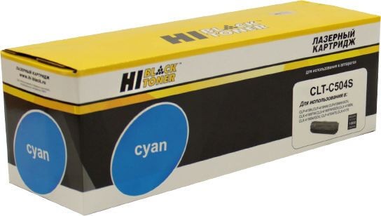 Картридж Hi-Black (HB-CLT-C504S) для Samsung CLP-415/ 470/ 475/ CLX-4170/ 4195, C, 1,8K