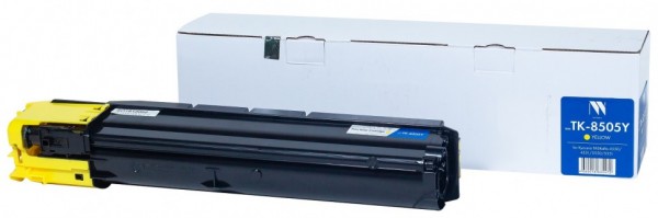 Картридж NV Print совместимый NV-TK-8505 Yellow для принтеров Kyocera TASKalfa-4550/ 4551/ 5550/ 5551 20000 копий