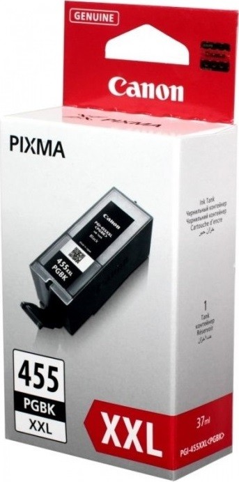 Canon PGI-455XXL PGBK 8052B001 Чернильница для Canon PIXMA MG5440/6340, MX924, Черный, 1000 стр