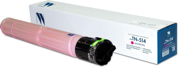 Картридж NV Print TN-514M (NV-TN-514M) для принтеров Konica Minolta bizhub C458/ C558/ C658, пурпурный, 26000 стр.