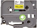 Картридж Brother TZE-S641 (TZeS641) оригинальный для Brother P-Touch, сверхклейкая лента 18мм*8м, чёрный на жёлтом