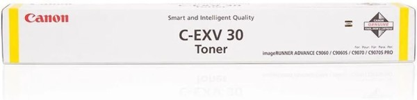 Картридж Canon C-EXV30Y 2803B002 оригинальный для Canon imageRUNNER C9060/ C9065/ C9070/ C9070S, жёлтый, 54000 стр.