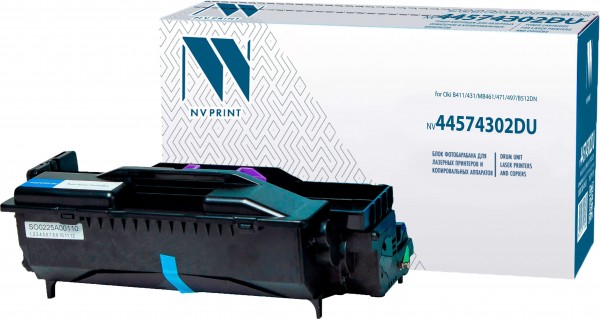 Барабан NV Print совместимый NV-44574302 DU для принтеров Oki B411/ 431/ MB461/ 471/ 497 25000 копий