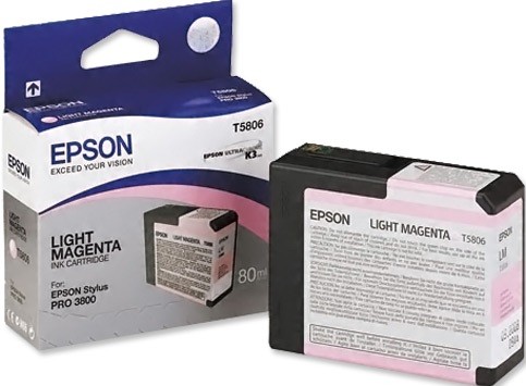 C13T580600 Картридж Epson для Stylus Pro 3800 светло-пурпурный (Light Magenta) 80 мл.