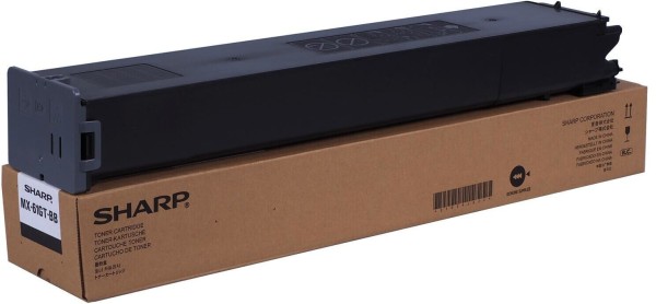 Картридж Sharp (MX-60GTBB/ MX-61GTBB/ MX60GTBB/ MX61GTBB) оригинальный для Sharp Sphinx/ Phoenix/ Griffin, черный, 20000 стр.
