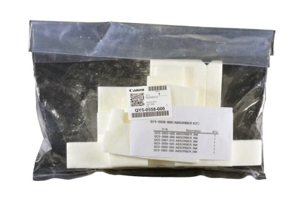 Набор абсорберов отработанных чернил Canon QY5-0558/ QY5-0518 оригинальный для Canon PIXMA G1000/ G2000/ G3000