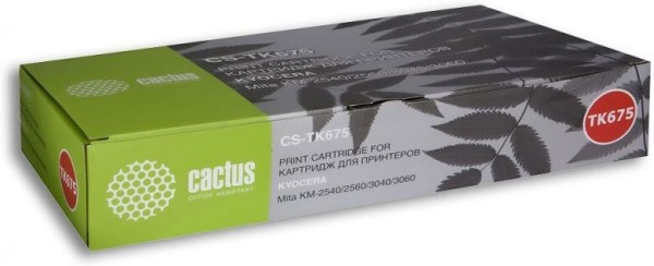 Картридж Cactus TK-675 (CS-TK675) для Kyocera KM-2540/ KM-2560/ KM-3040/ KM-3060, 20000 стр.