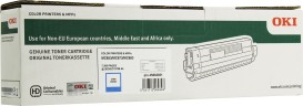Картридж OKI (45862851/45862839) оригинальный для принтера OKI  MC853/ MC873/ MC883, голубой, 7300 стр.