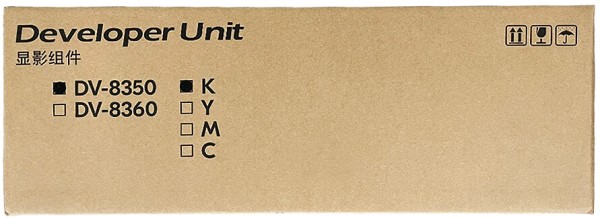 Блок проявки Kyocera DV-8350K (302L793010) оригинальный для принтера Kyocera TASKalfa 2552ci/ 3252ci, чёрный, (600 000 стр.)