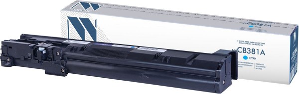 Картридж NV Print CB381A Cyan для принтеров HP LJ Color CP6015/ 6015N/ CM6030/ CM6040/ CP6015 (21000k)