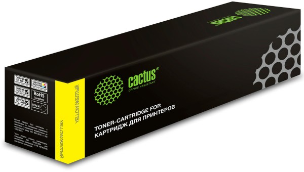 Картридж Cactus 006R04398 (CS-C230XY) Yellow для Xerox C230/ C235, жёлтый, увеличенный, 2500 стр.