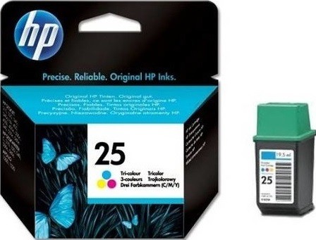 Картридж HP DJ 3xx/5xx (51625A) цветной 19.5ml №25