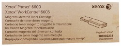 Картридж Xerox 106R02238 (Metered) оригинальный для Xerox Phaser 6600, WorkCentre 6605, magenta, увеличенный (6000 страниц)